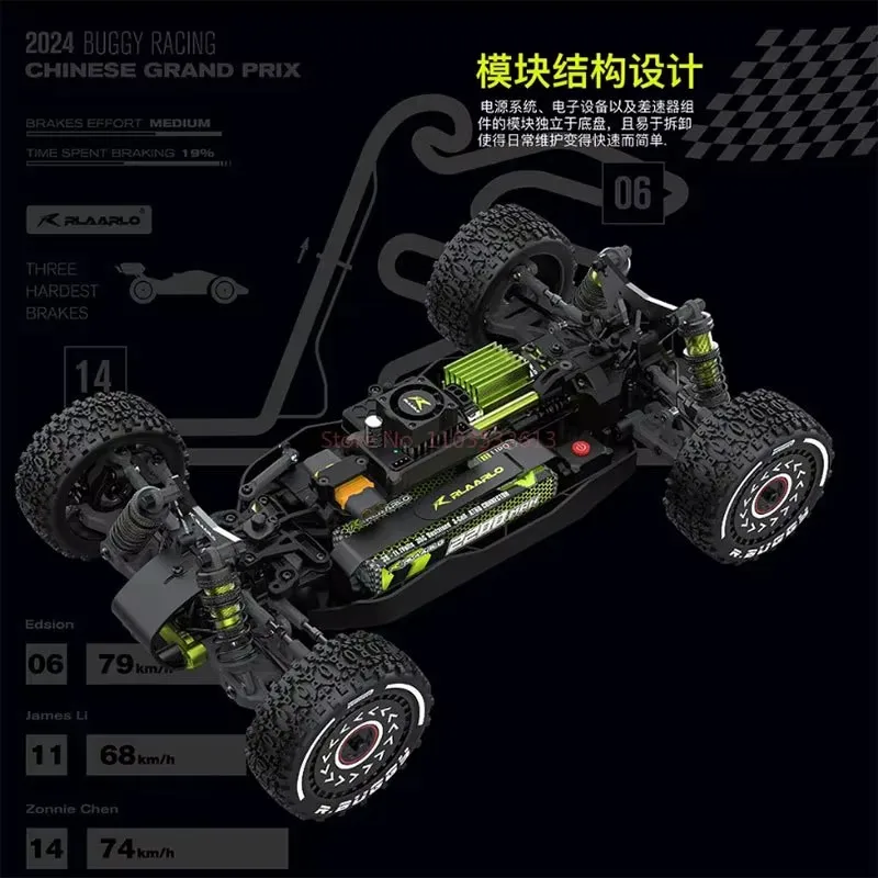 Rlaarlo X12s Brushless 1/12 Electric Yue Rc Remote Control Car Adult 4wd High Speed Drift Remote Control Car Toy Boy Gift 6
