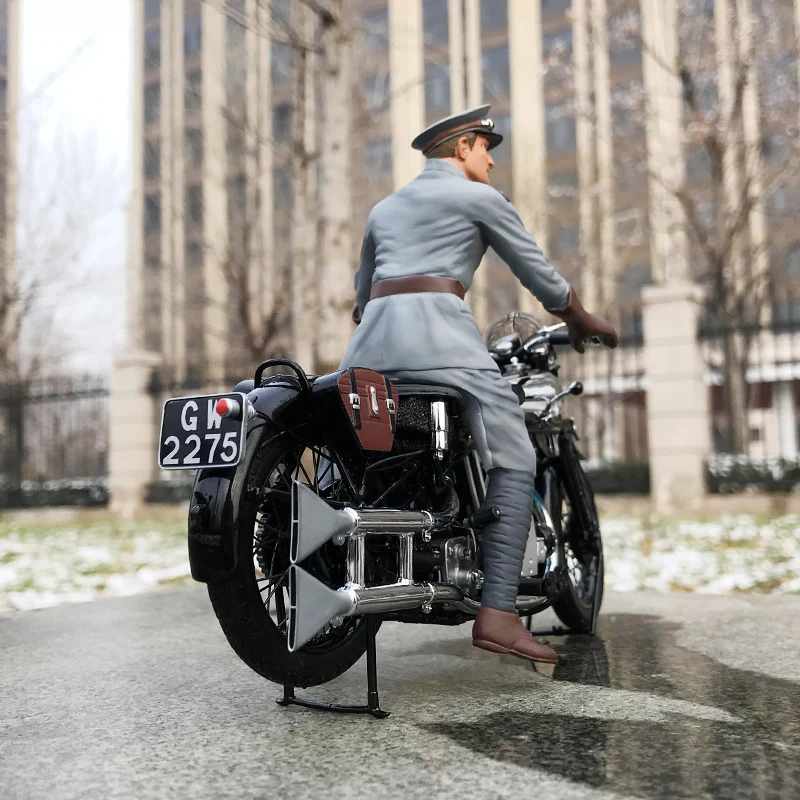 Minichamps Diecast model 1:12 1932 BROUGH SUPERIOR SS 100 T.E.