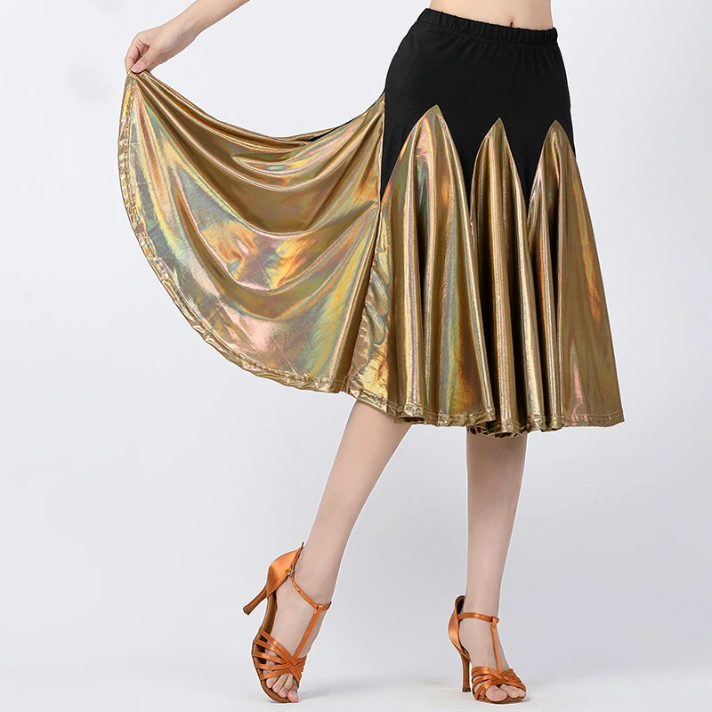 LatinDancePracticeSkirtBallroomDanceBigSwingSkirtDanceSkirt