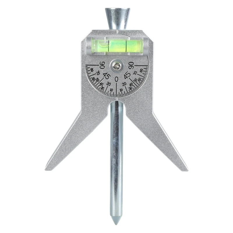 Manual Pipe Center Finder Tool Plumbing Contractor Welding Bubble Leveler Measure Pipes 0.5" and Up 4'' Y-Type