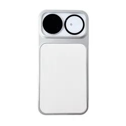 Lychee Texture Leather Phone Case with Matte Camera Lens Protection and Silicone Cover for Huawei nova 12 Ultra (White)