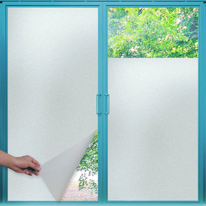 

Frosted Glass Sticker with Self-Adhesive, Window, Bathroom, Office, Toilet, Kitchen, Frosted Film, Anti-Penetration
