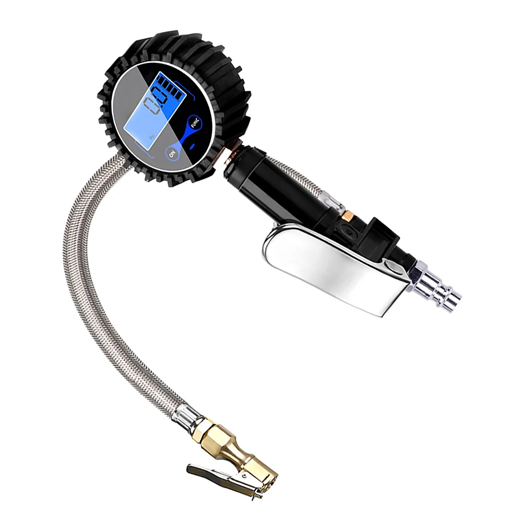 Digital Tire Inflator Electric Led Portable Car Inflator With Pressure