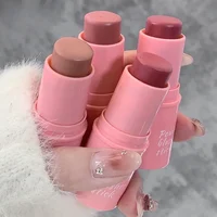 Smooth Blush Stick Naturally Saturated Long-lasting Waterproof Natural Blush Brightening Skin Tone Expanding Color Blush Stick 1