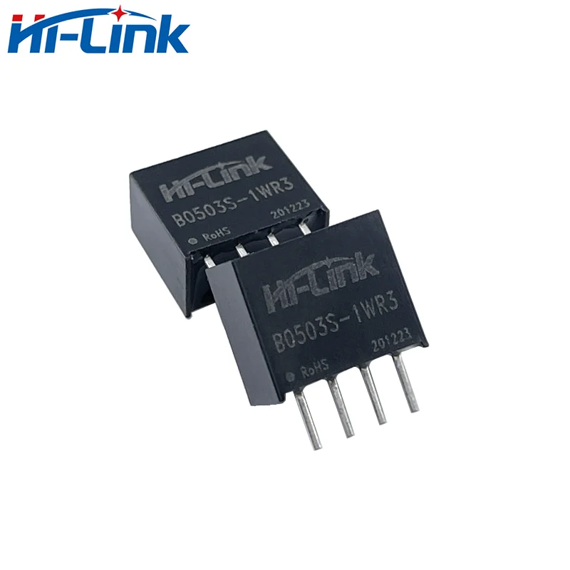 Hi-Link Hot 10pcs 1W B0505S-1WR3 200mA 5V to 5V 12V 1W Output B0512S-1WR3 B1205 Adjustable Isolation DC DC Power Supply Module 2