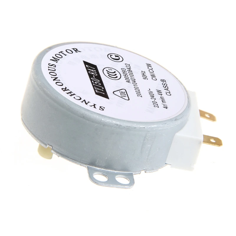 공기 송풍기 50/60Hz TYJ50-8A7 트레이용 220-240V 4W 6RPM 48mm 동기 모터