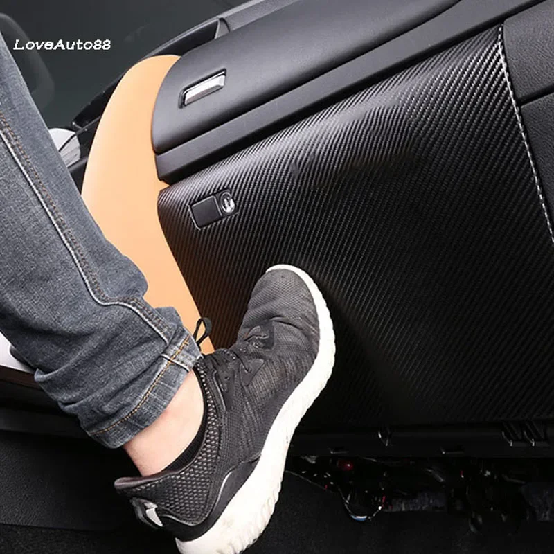 CarDoorLeatherProtectorPadCopilotAntikickPadAntidirtyMat