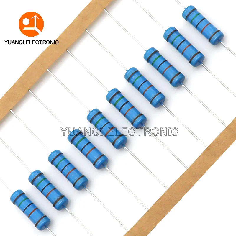 10pcs 3W Metal Film Resistor 1%  1R-2.2M 0.1 0.22 1 120 200 240 510 560 680 1K 3.3K 5.1K 5.6K 7.5K 10K 75K 330K 430K 1M ohms