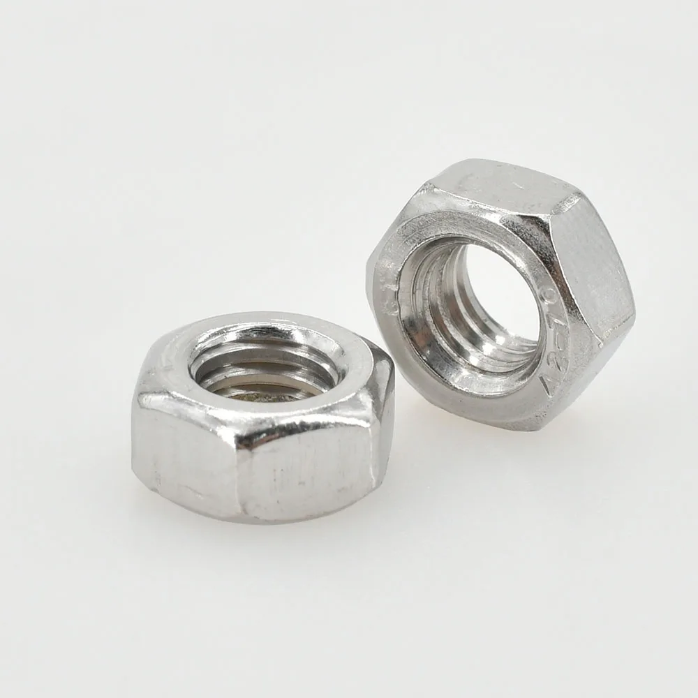 Stainless Steel Bolt Stainless Steel Nut Stainless Steel Screw Auto Fasteners Motorcycle Fasteners Car Screws Motorcycle Screws M2 M3 M4 M5 M6 M8 M10 Flat Hex Screw and Nut Set Stainless Steel Hexagonal Allen Bolt Countersunk Motor Faring Bolt Screws Nuts