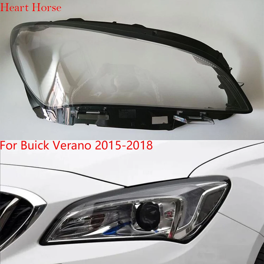 

Налобный фонарь для Buick Verano 2015 2016 2017, прозрачный налобный фонарь, замена оригинального абажура из оргстекла