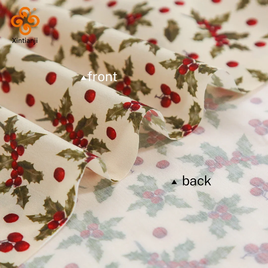 Christmas Cardinal Fabric 3