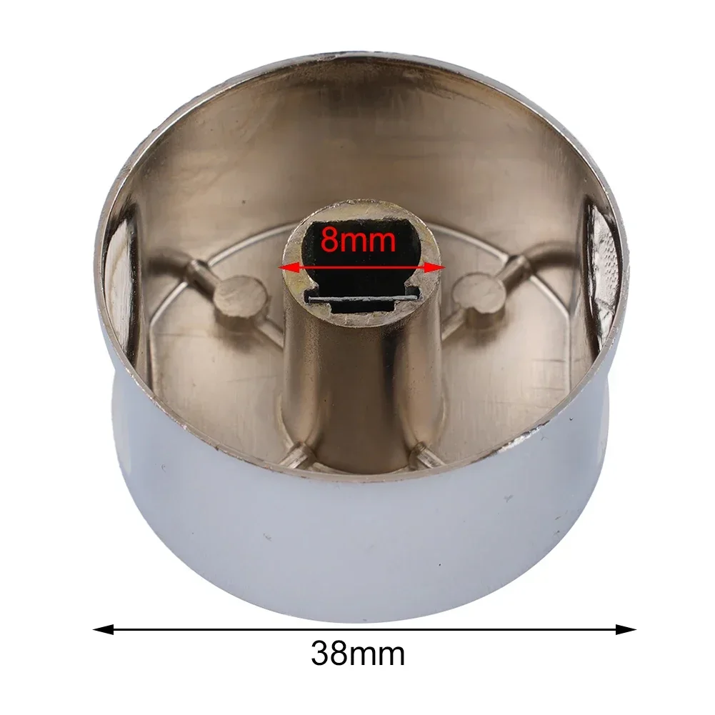 4PCS Aluminum Alloy Round Knob Gas Cooktop Handle Gas Stove Rotary Switches Cookware Parts For Stove Kitchen Accessories