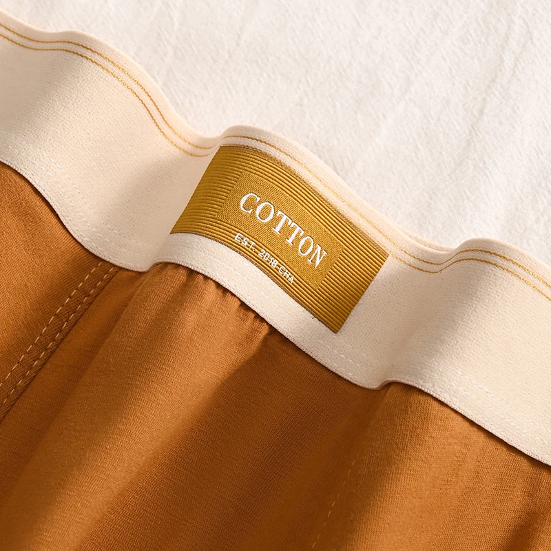 3pcs BoxerShorts Men Panties Cotton Mens Underwear U-convex Man Breathable Underpants Sexy Comfort Male Boxers Plus Size L-6XL