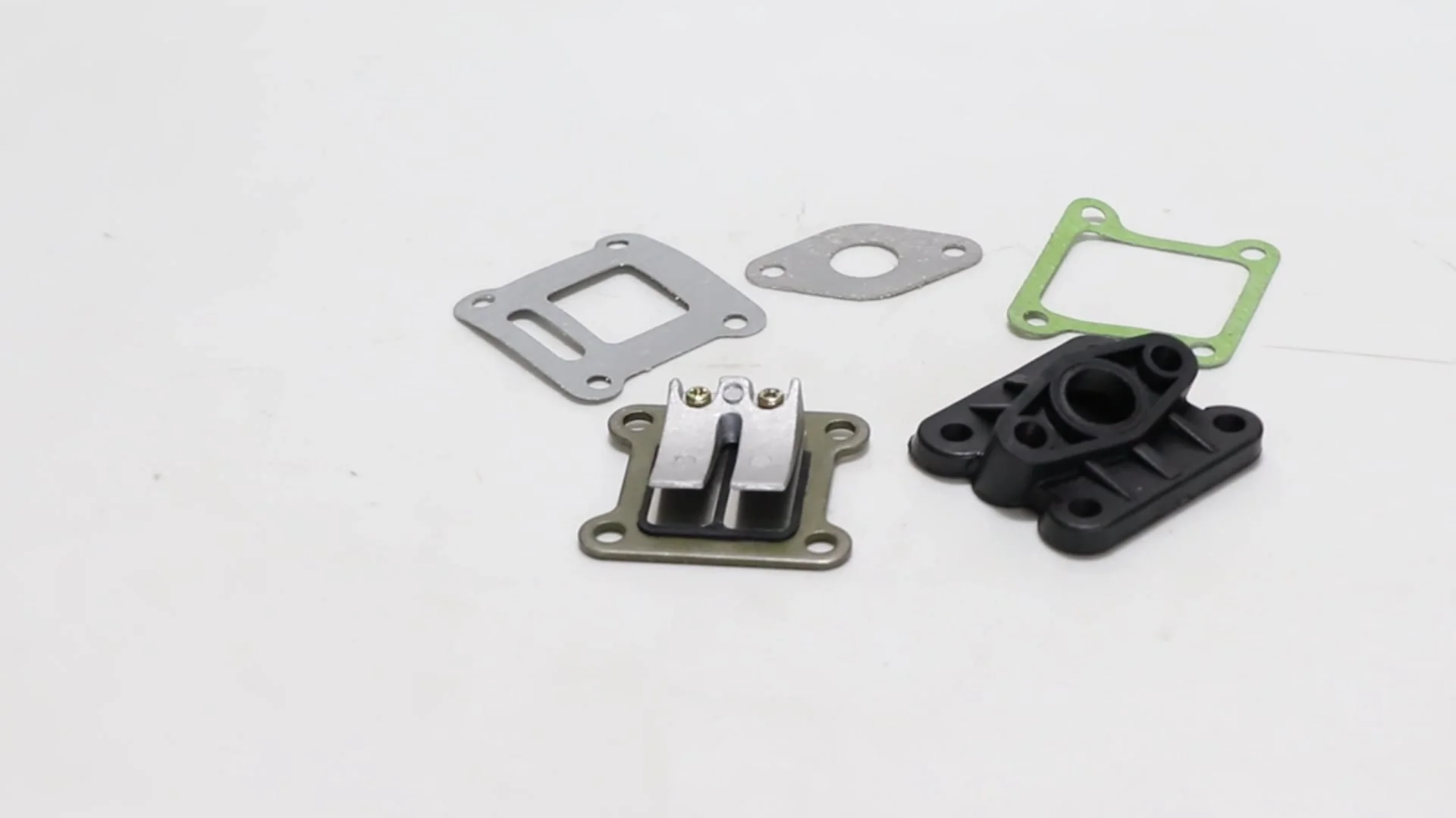 32-40mm Black Offset Intake Manifold Gasket For 49cc 66cc 80cc