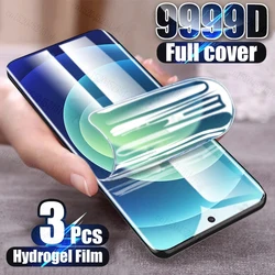 Premium Hydrogel Film Screen Protector Set - 3 Pack for 3Pcs (Samsung A05S)