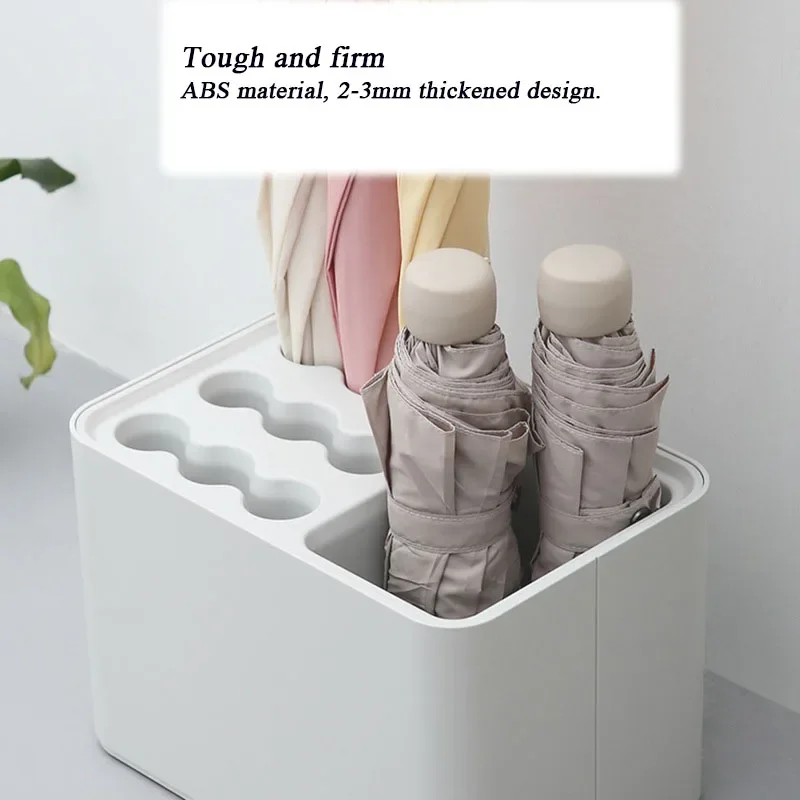 Multifunctional Umbrella Stand Plastic Floor-mounted Water-proof Large Capacity Long Short Umbrella Storage Box umbrella holder,umbrella storage rack