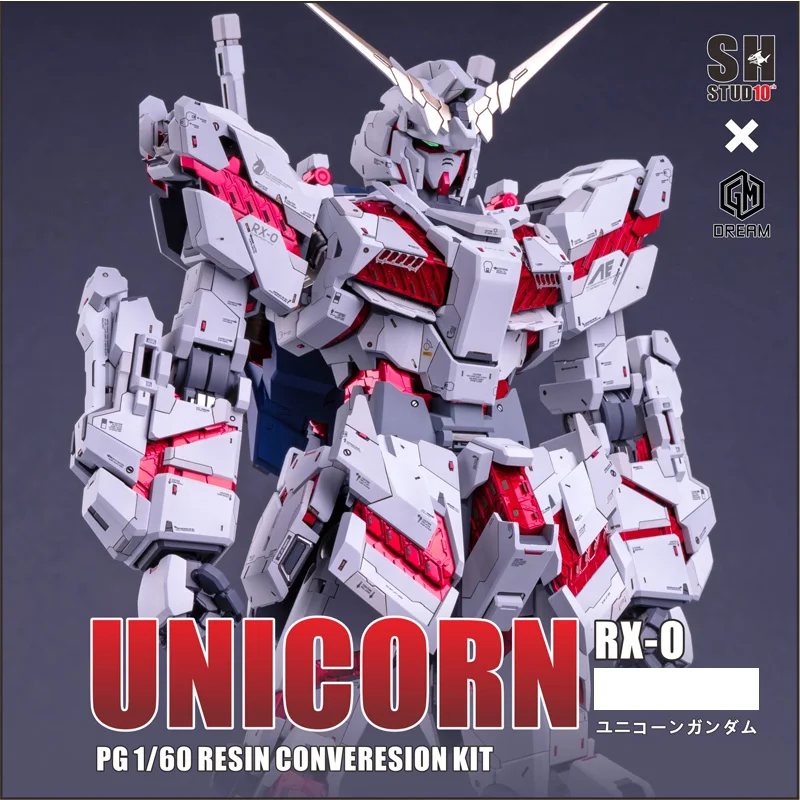 

SH STUDIO PG 1/60 RX-0 Единорог EVO, улучшенная версия, модификация GK требует самостоятельной полировки и окраски, фигурки-игрушки