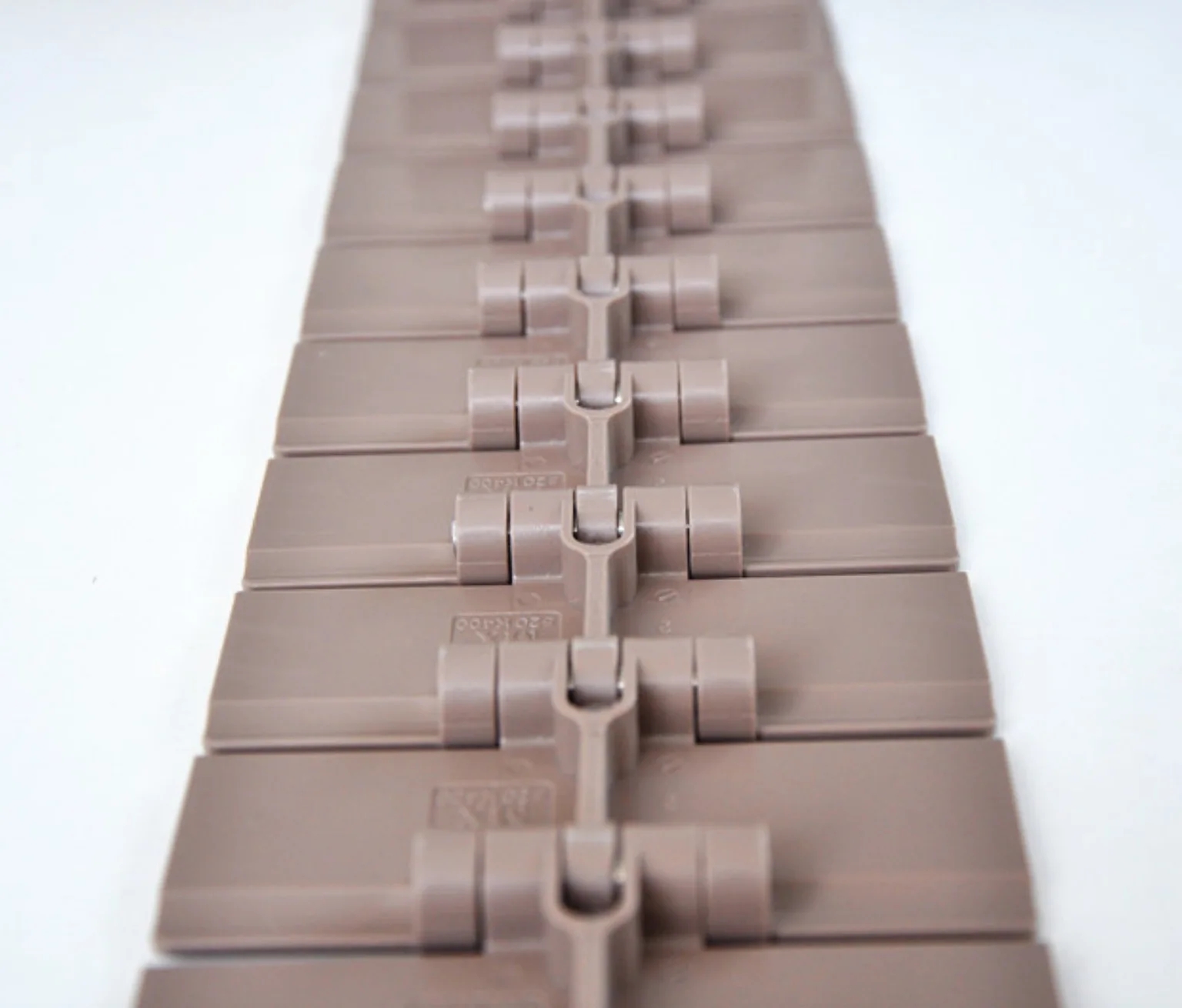 Plástico Flat Top Correia Transportadora, POM Cadeia