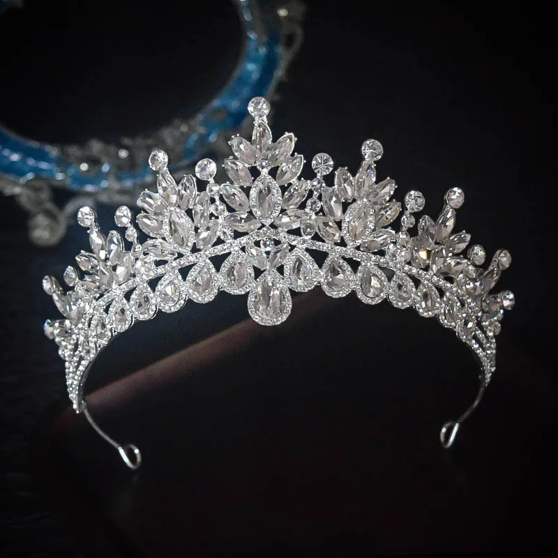 

Crystal Tiara For Wedding Bride Princess Bridal Tiara Crown Headband Prom Party Hair Jewelry Accessories Diadem Crown For Women