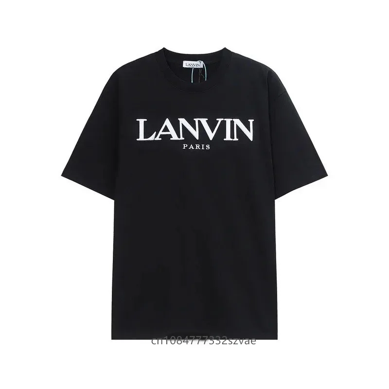 

Men t-shirt cotton men's t-shirts Fashion Luxury high-quality new same short-sleeved logo letters round neck T-shirt