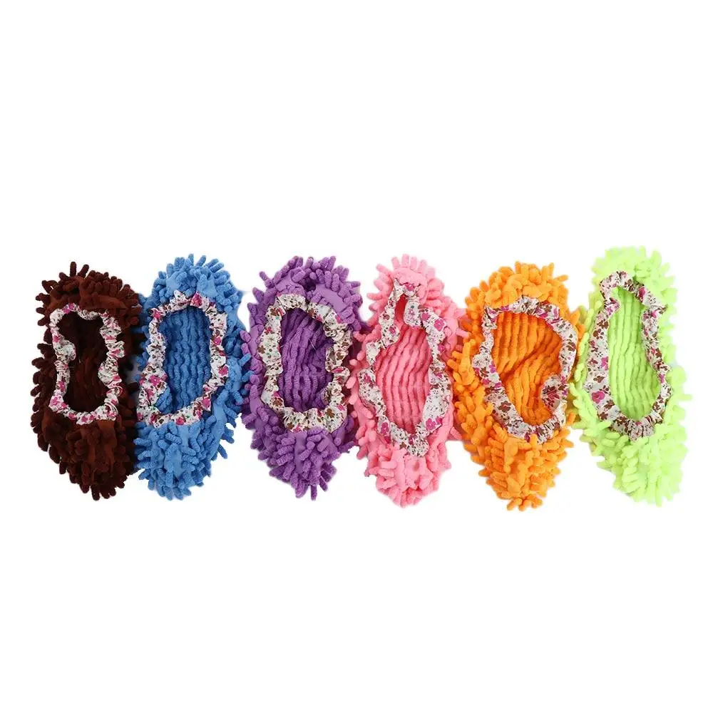 Multifunction Floor Dust Cleaning Slippers Shoes 1pcs Lazy Mopping Shoes Home Floor Cleaning Micro Fiber