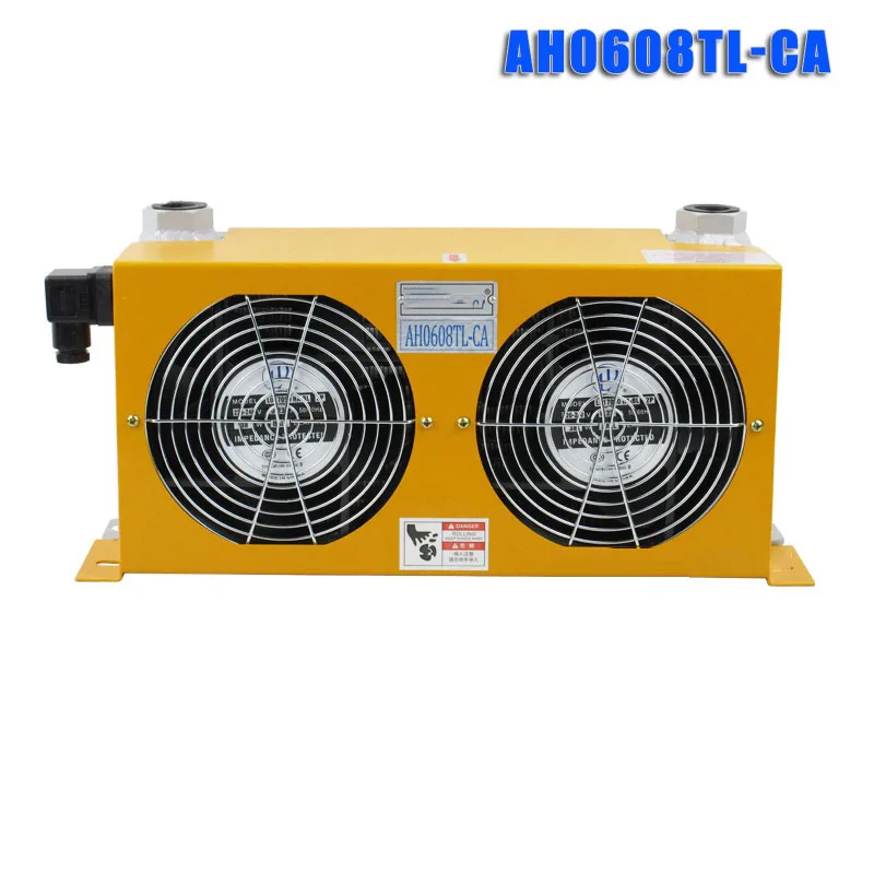 AH0608TL-CA Hydraulic Air Cooler Air Cooled Oil Radiator AF Series Plate-Fin Hydraulic Aluminum Oil Coolers 60L/MIN 2