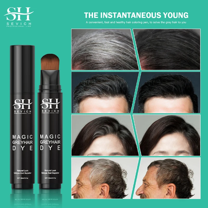 Sevich Temporary Hair Color Brush And Comb DIY Hair Color Wax Mascara