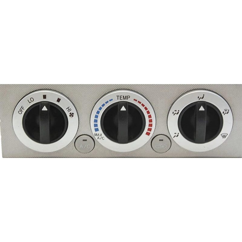 자동차 부품 에어컨 조절기, 도요타 타코마 히터용, 2005-2011 온도 HVAC 선풍기 제어 손잡이, 블랙 오렌지