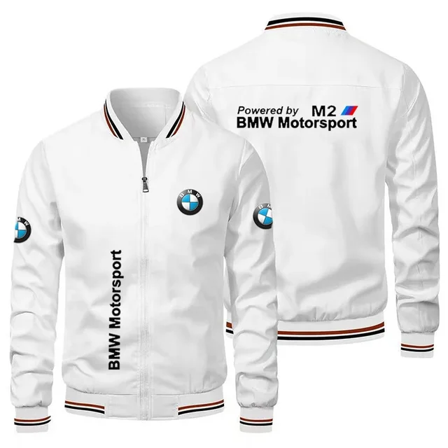 BMW Men's Jacket 2025 New Fashionable High Quality Oversized Outdoor Sports Motorcycle Jacket BMW Jacket Motorcycle Casual
