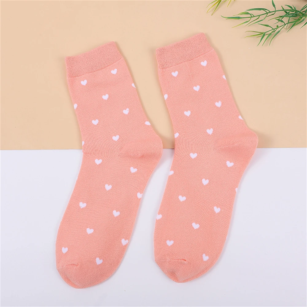 Neue süße Mädchen süße kleine Liebe Herz Kawaii schöne Damen Mode Designer Kunst Socken Streetwear Dropship – Detail 9