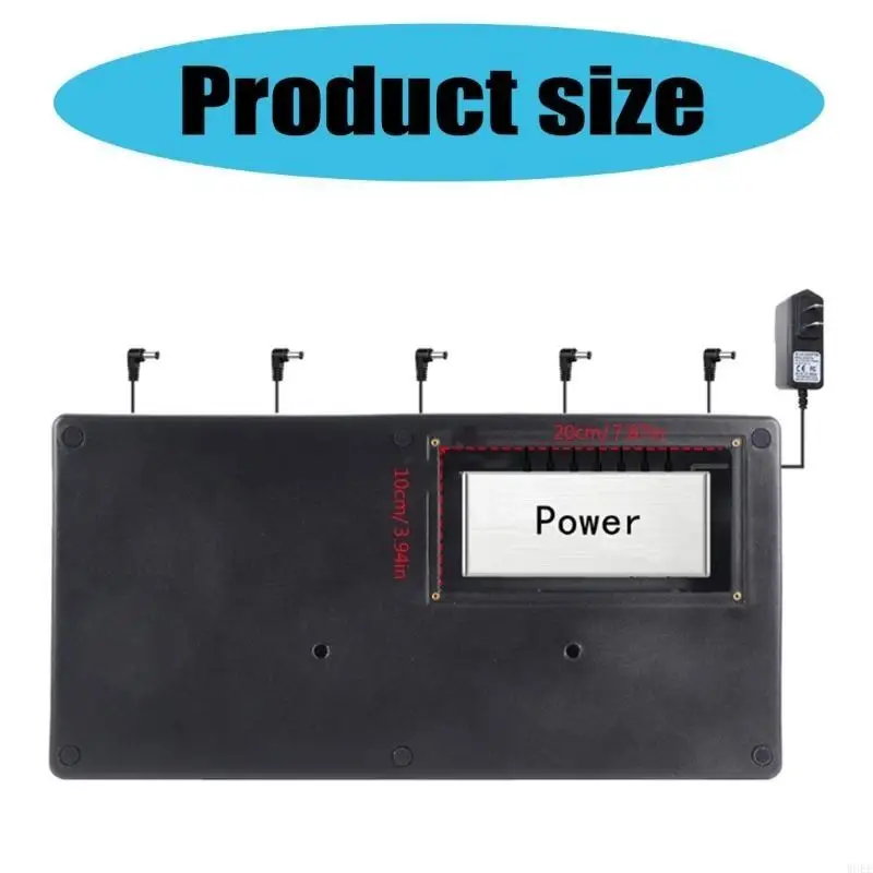 드라이버 테이프 기타 페달 부품 기타 페달 패널이있는 페달 보드 케이스