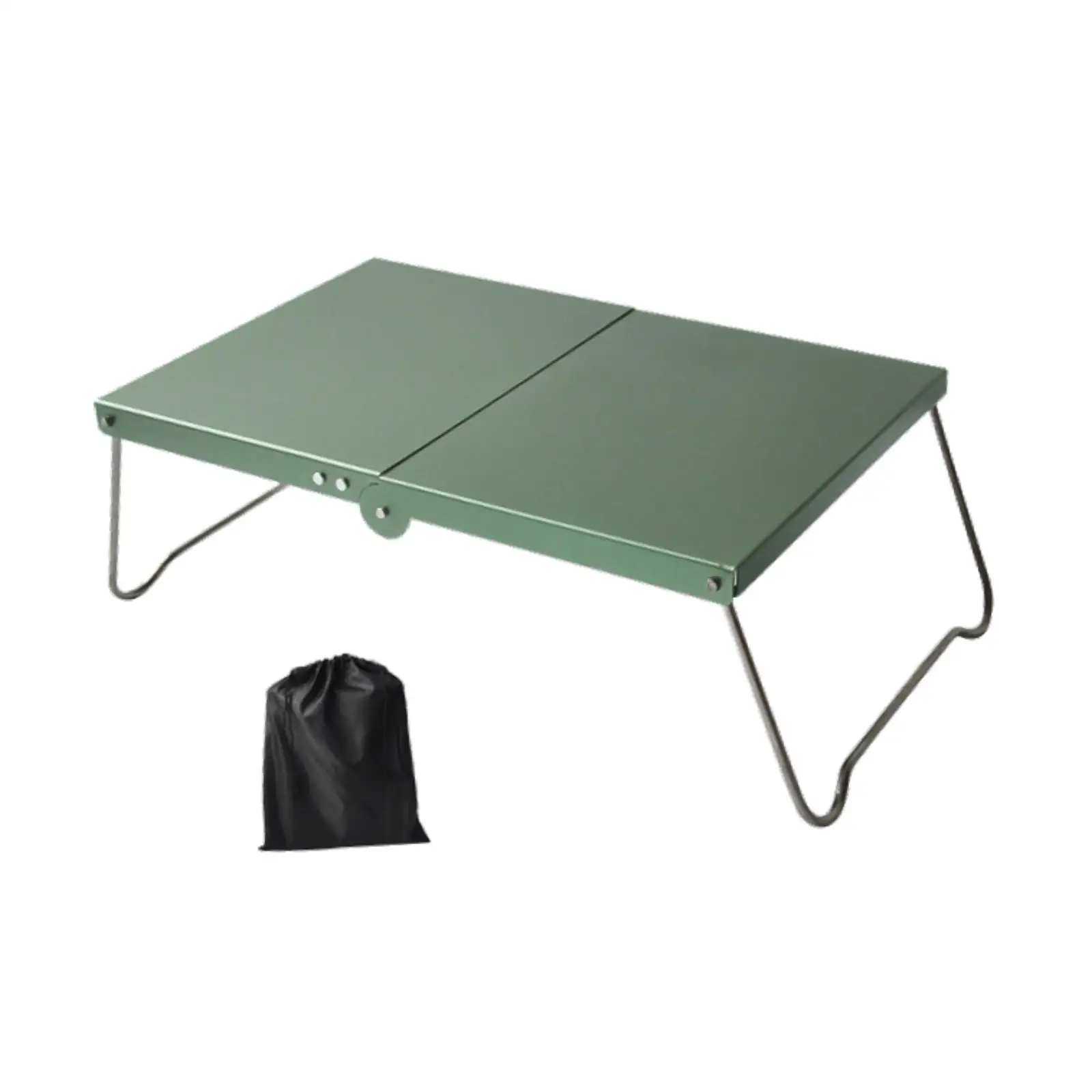 Mini Camping Table Folding Folded Camp Table for Hiking Picnics Barbecue