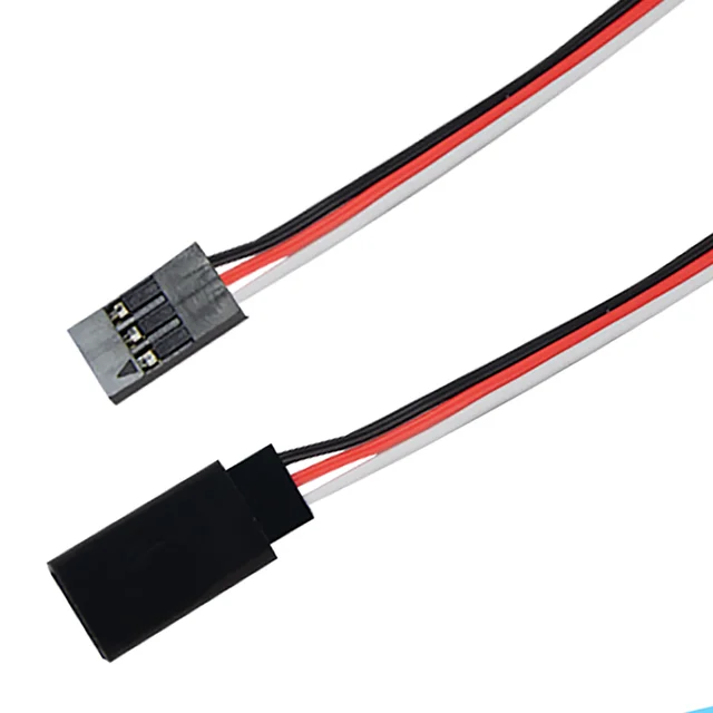 5/10Pcs 100mm 150mm 200mm 300mm 500mm  Servo Lead Cable Extension Y extension cordfor RC Futaba JR Male to Female 15cm 30cm 50cm 2