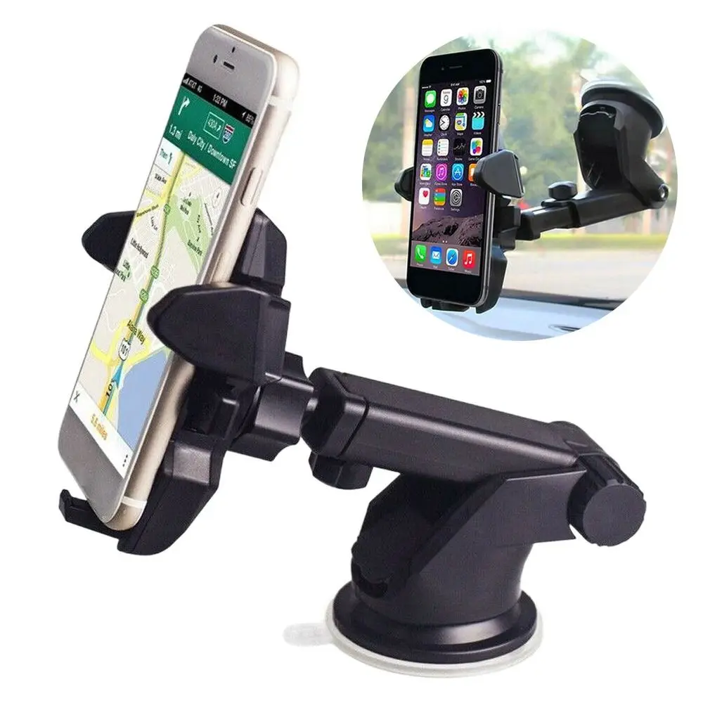 

Новый Автомобильный держатель для мобильного телефона навигационный кронштейн с зажимом телескопическая присоска гравитационный Автомобильный держатель для телефона вращающийся на 360 ° Автомобильный держатель для телефона