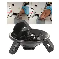 Rotate Roller Presser Foot Holder Quick Change Premium Triangle Presser Foot Bracket for Sewing Machine Roller Presser Foot 2