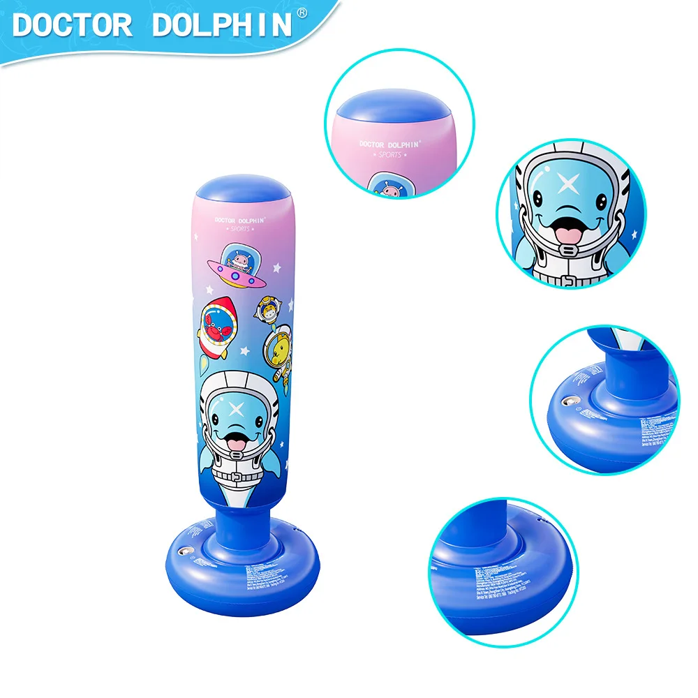 1.5M/1.2M Inflatable Boxing Standing Bag Boxing Punch Sandbag PVC Column Training Target Stress Relief for Kid Gift boxing punching bag