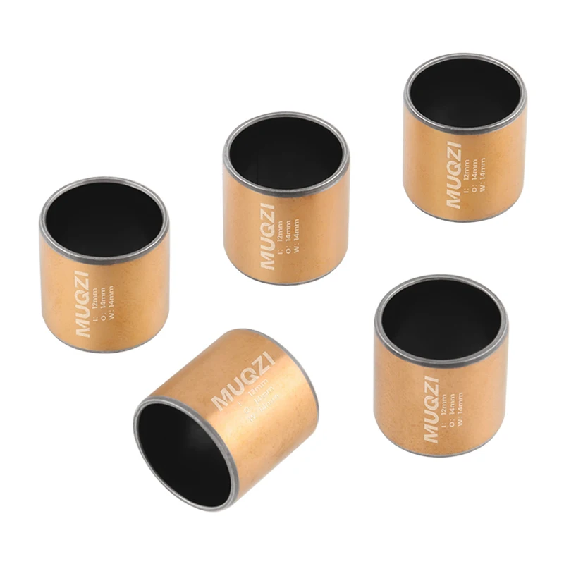 MUQZI 자전거 충격 흡수 장치 부싱 MTB 후면 서스펜션 충격 흡수 장치 부싱 ID 12.7mm 12mm OD 15mm 14mm 자전거 충격 부품