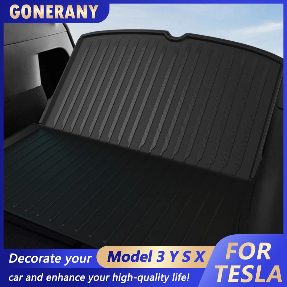 

Защитные чехлы для задних сидений Tesla Model Y 3, противоударные коврики, чехол для сидений и коврики для багажника, аксессуары Tesla