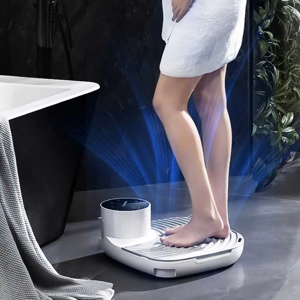 RASHIV Negative Ion Full Body Dryer After Shower, Human Body Electronic  Scale Dryer, Foot Touch LCD Panel, Intelligent Sensor, for People with