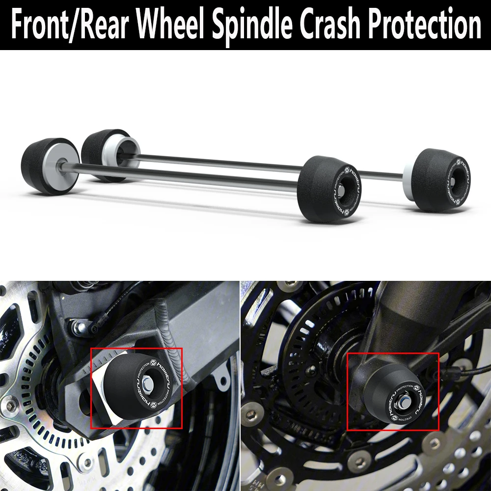 

For Honda CB750 2023-2023 Motorcycle Front Rear Wheel Spindle Crash Protection