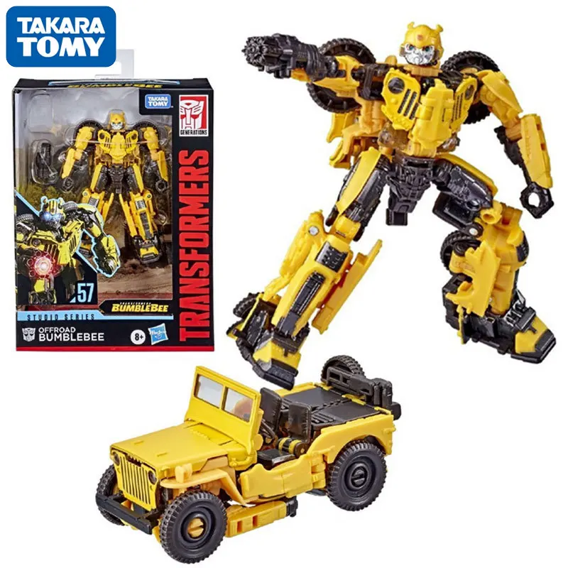 

TAKARA TOMY SS57 Bumblebee Jeep Deluxe Level Transformers Deformation Robot Joint Movable Autobots Boy Toy Model Gift