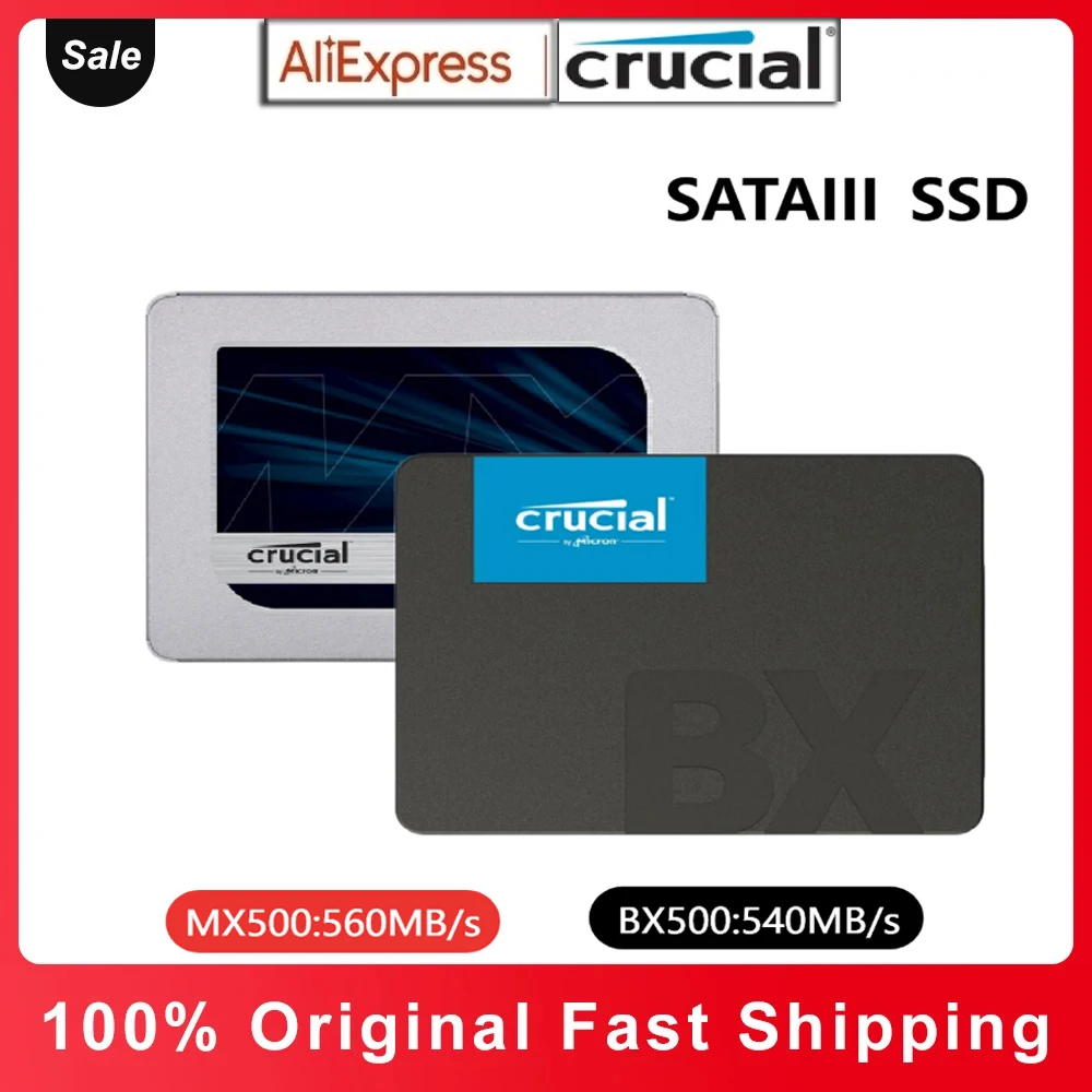 Vs Crucial Ssd Mx500 Or Bx500 Crucial MX500/BX500 Hard Disk Drive