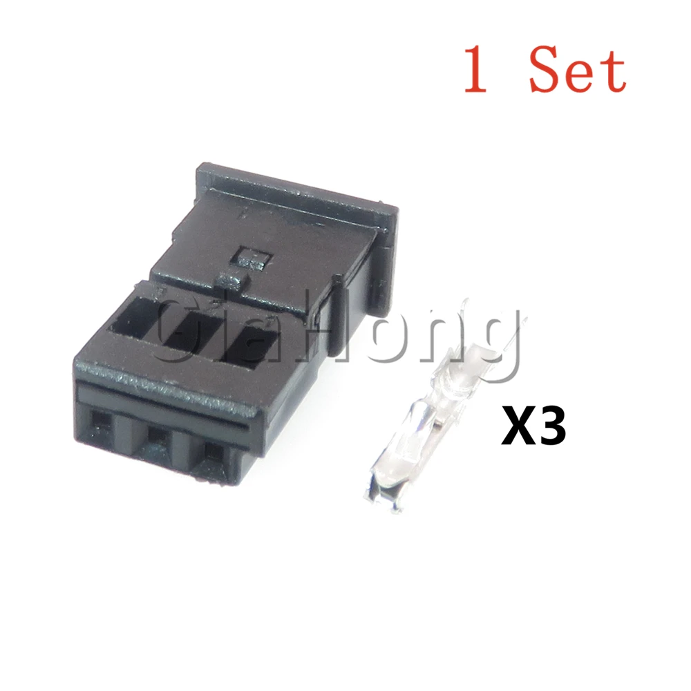 1 takım 3 yolları otomobil parçaları 1-968700-1 1355620-1 1-1718346-1 araba yağmur sensörü tel fiş otomatik hoparlör atmosfer lamba soketi