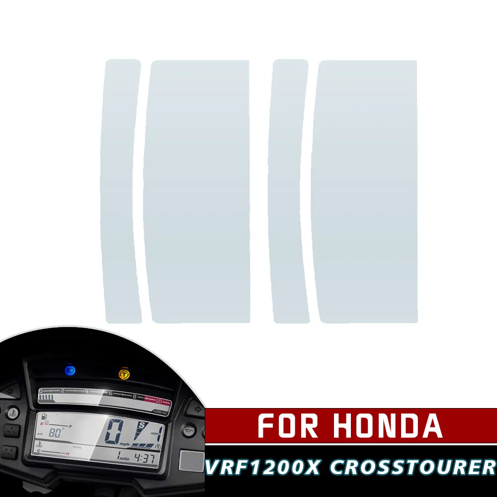

For HONDA VFR1200X VFR 1200X CROSSTOURER 12-20 Motorcycle Scratch Cluster Screen Dashboard Protection Instrument Film Protective