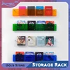 Transparent Acrylic Wall Mounted Bookshelf Magazine Storage Rack Record Display Stand for Children's Books Newspapers Albums 1