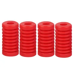 Universal Motorcycle Gear Shift Lever Rubber Pad Cover (RED)