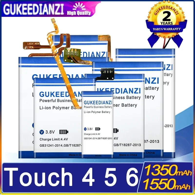 1350Mah-1550Mah Batteria Lis1495Appcc A1641 Per Ipod Touch 4Th 5Th 6Th 4 5 6 4G 5G 6G Lis1458Appc Batterie Li-Polym Bateria