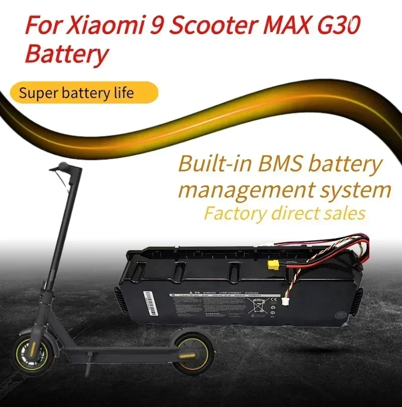 

G30D Battery Parts For Ninebot MAX G30D Electric Scooter Li-ion Battery Pack Accessories Replacement