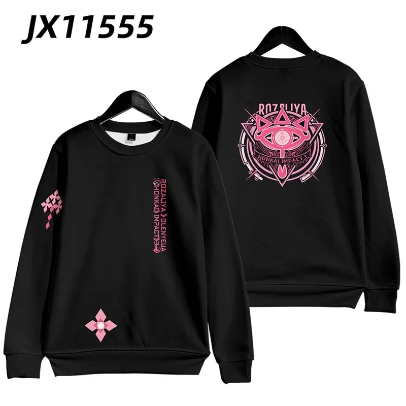 Honkai Impact 3rd 3D Print Zip Up Women/Men Hoodie Sweatshirt Streetwear Hip Hop Rozaliya Olenyeva Cosplay Zipper Hooded Jacket