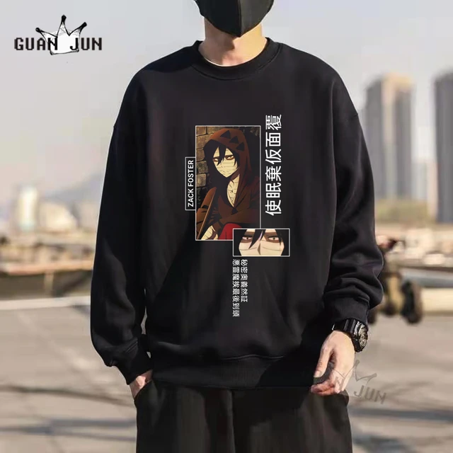 Anime Angels of Death Isaac·Foster Zack 3D Print Cosplay Hoodies Fashion  Sweater Sweatshirt For Men Women(XXS-5XL)